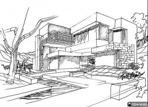 projekt-domu-rysunek-architektoniczny
